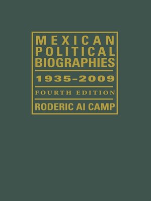 cover image of Mexican Political Biographies, 1935-2009
